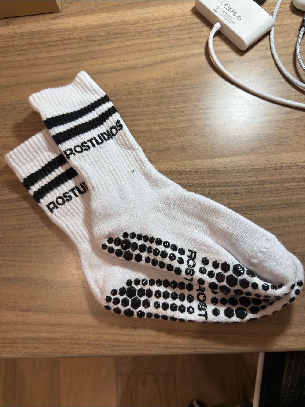 Pilates grip socks